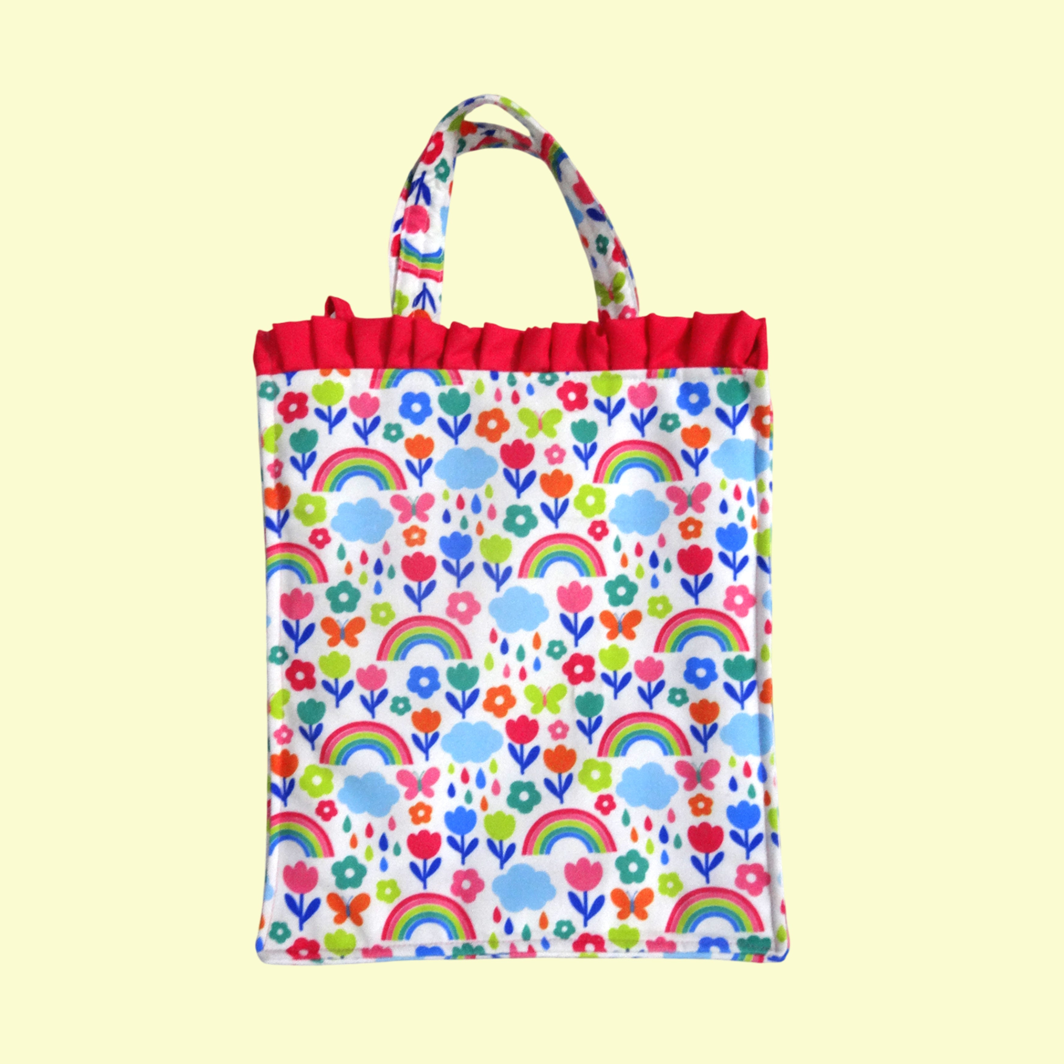 Rainbow Flower - Canvas Tote Bag