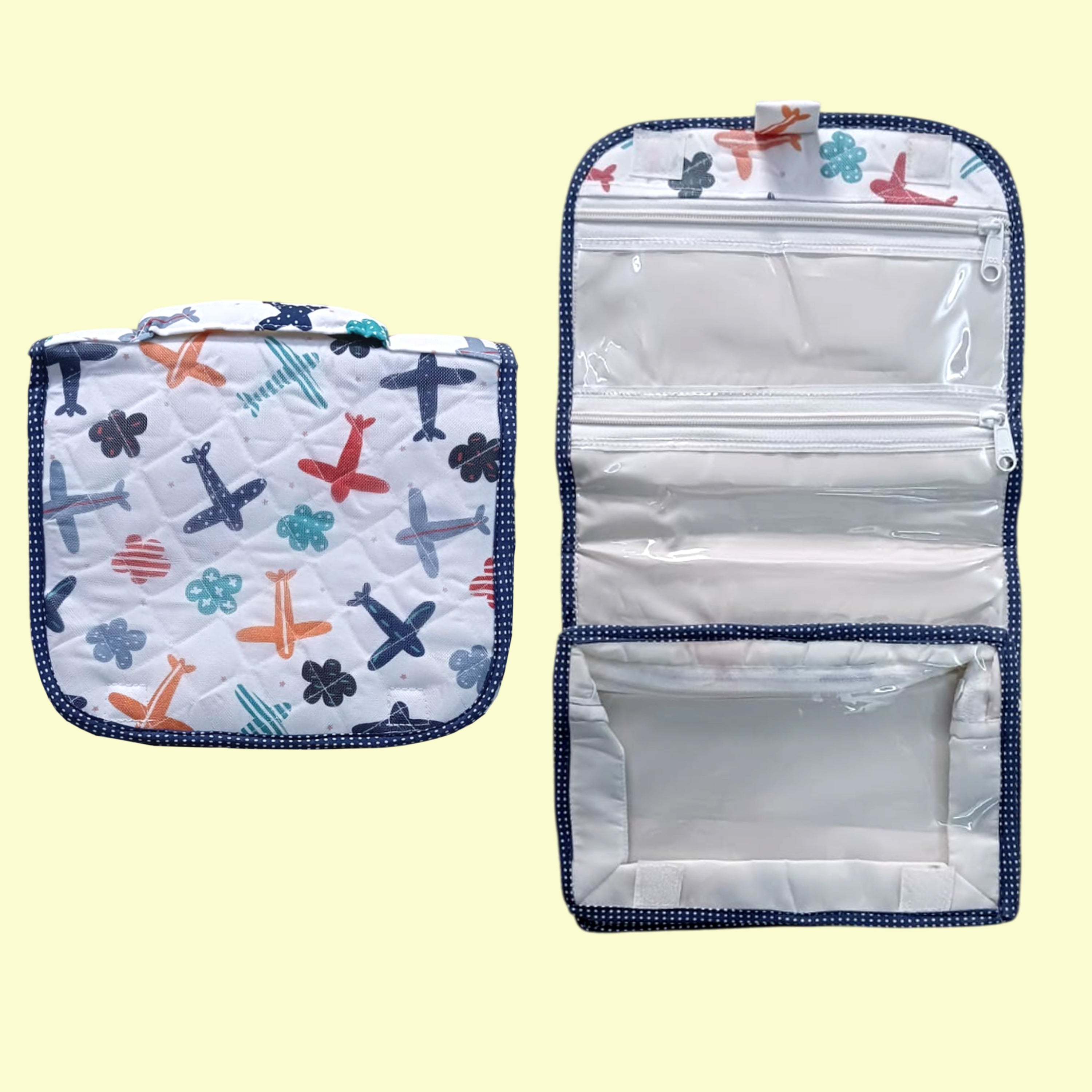 Aeroplane  - Hanging Toiletry Kit