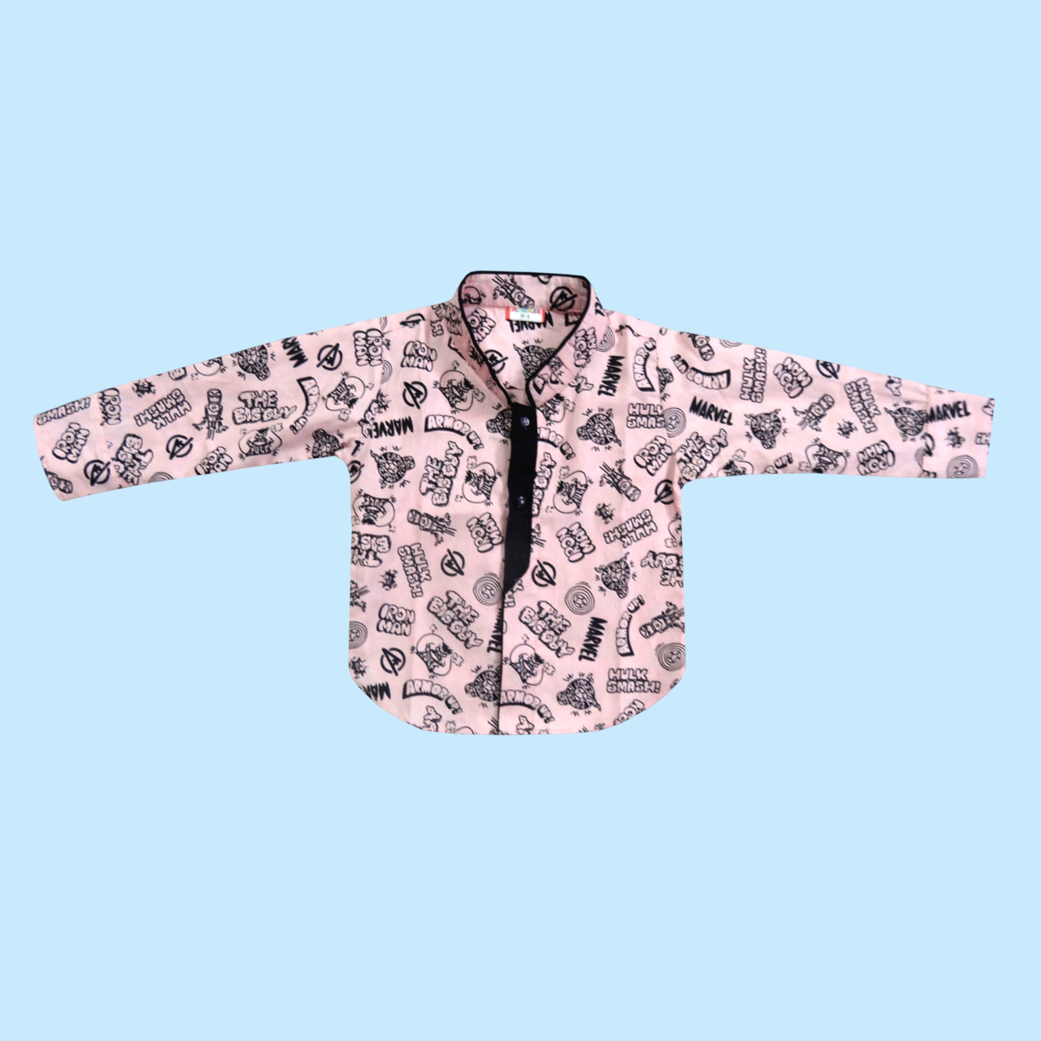 Marvel Heroes Full Sleeves - Cotton Shirt