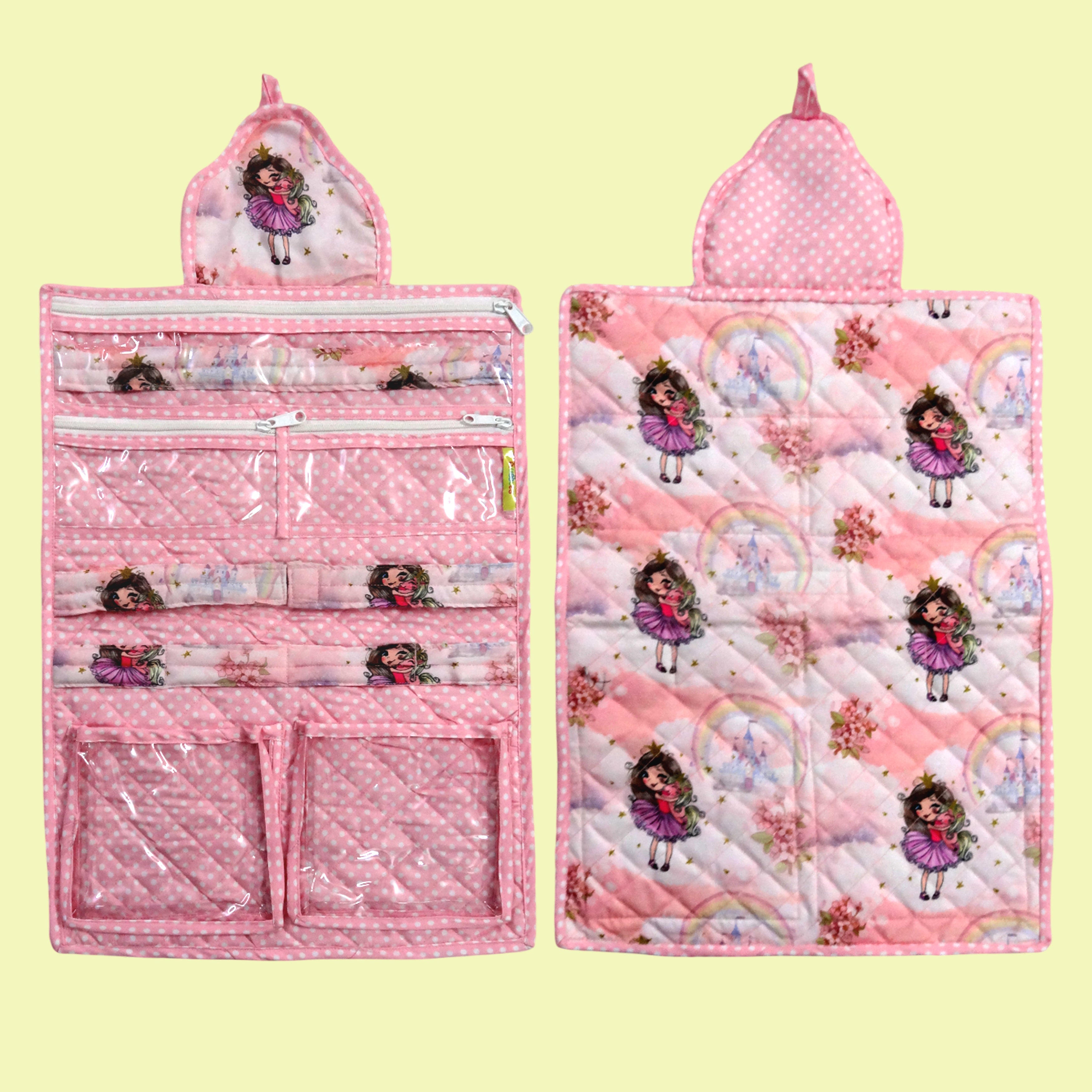 Princess Theme Plastic Clip Organiser