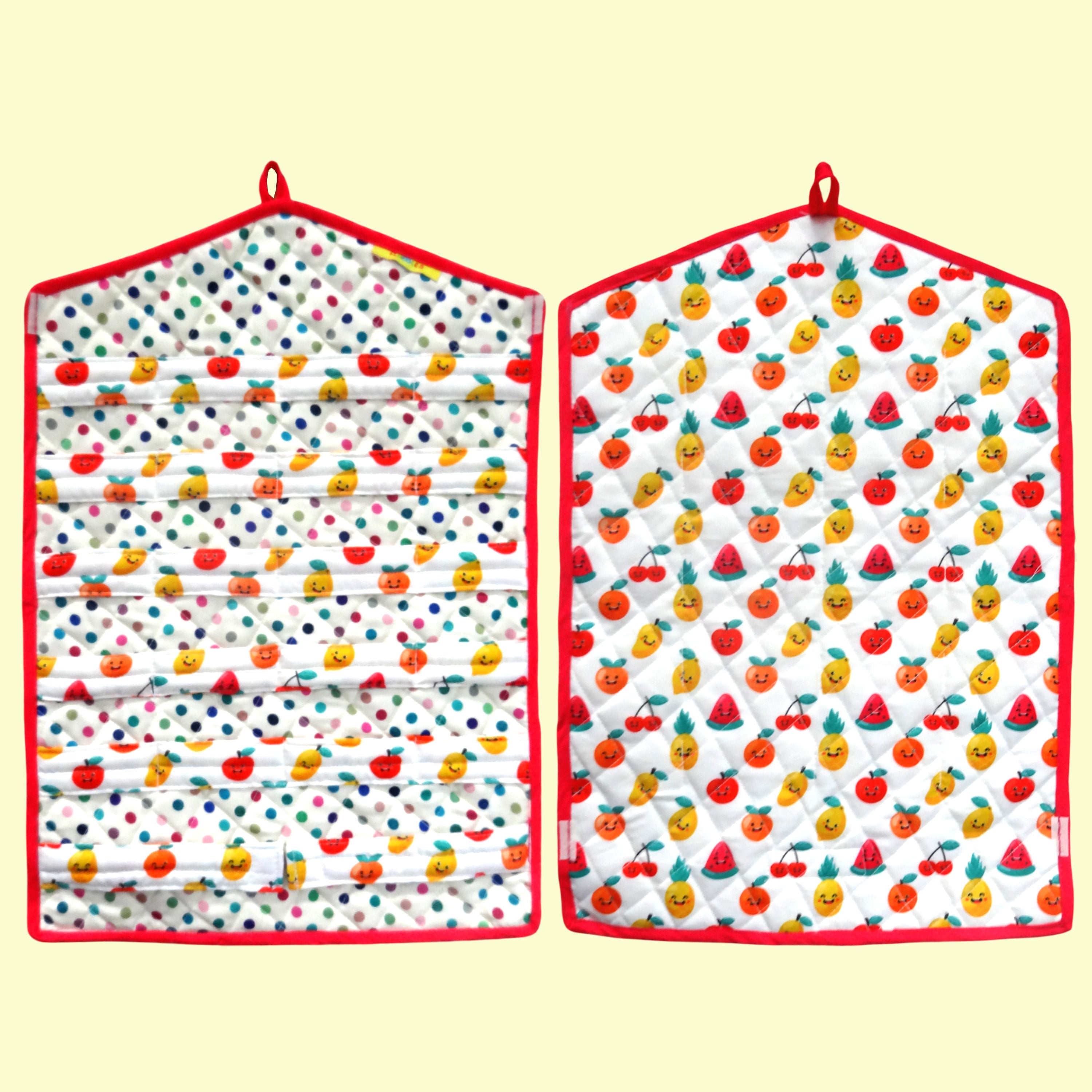 Fruit Galore  - Plain Clip Organiser