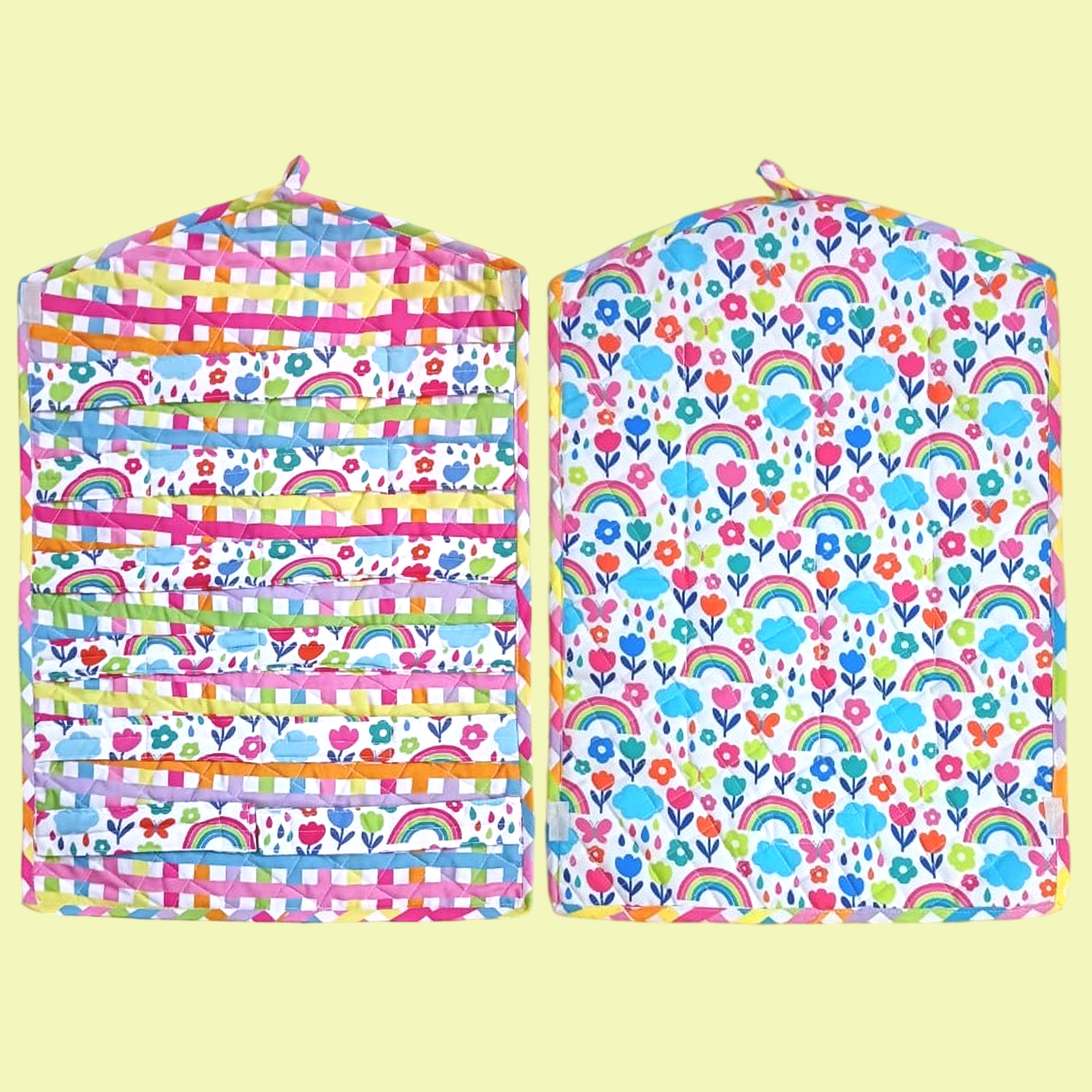 Rainbow - Plain Clip Organiser