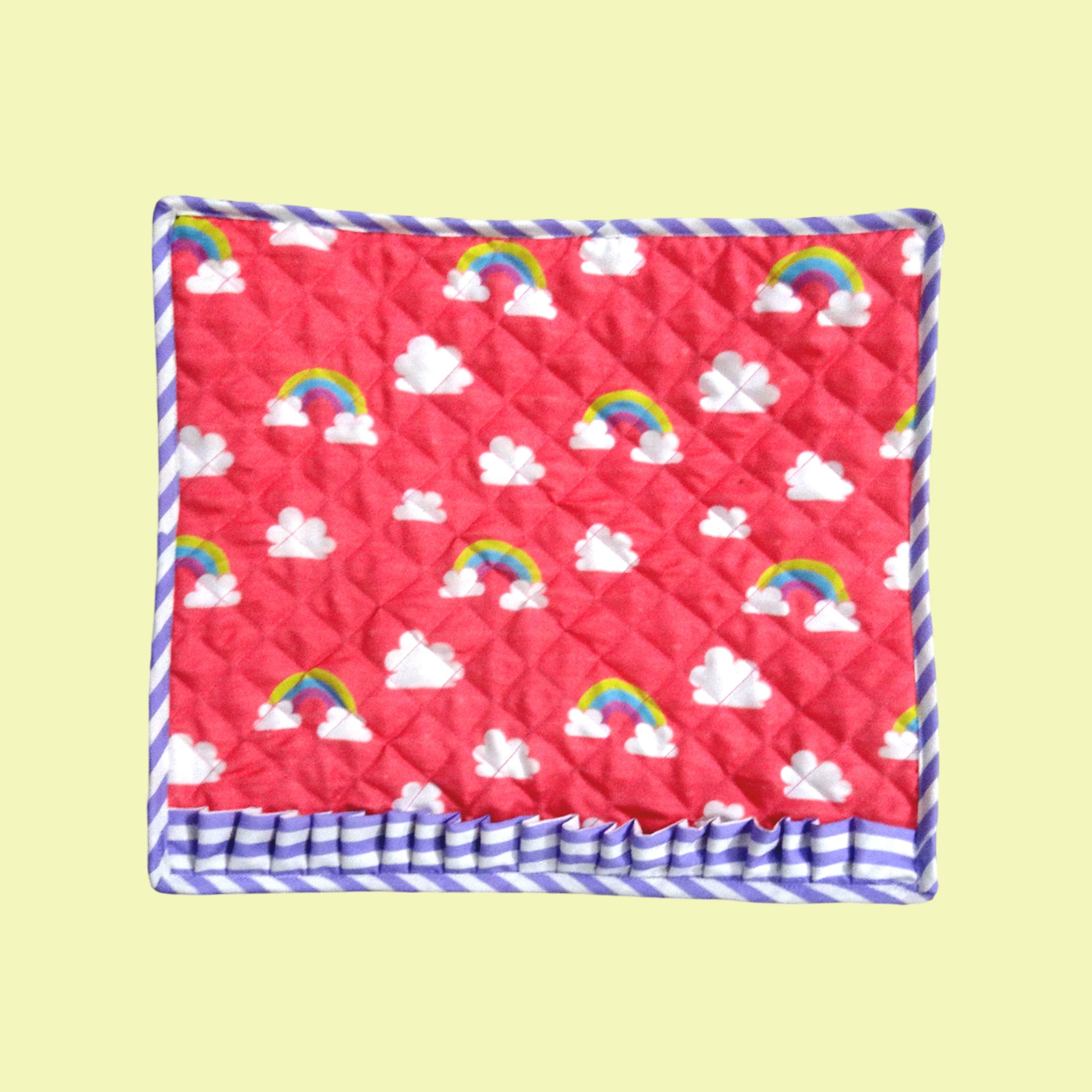Rainbow - Cloth Organiser With Mul Mul Lining