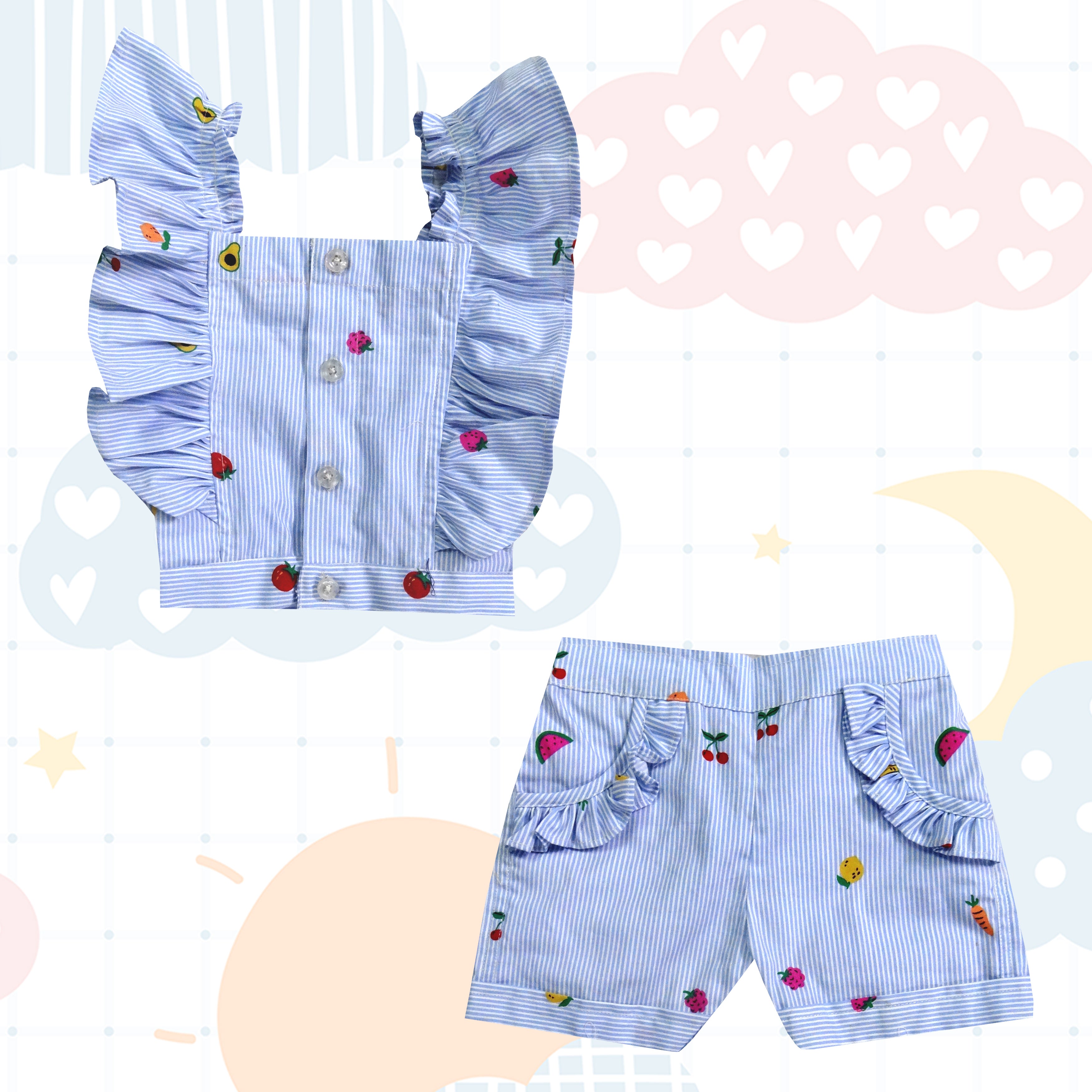 Fruit Mess - Top & Pant