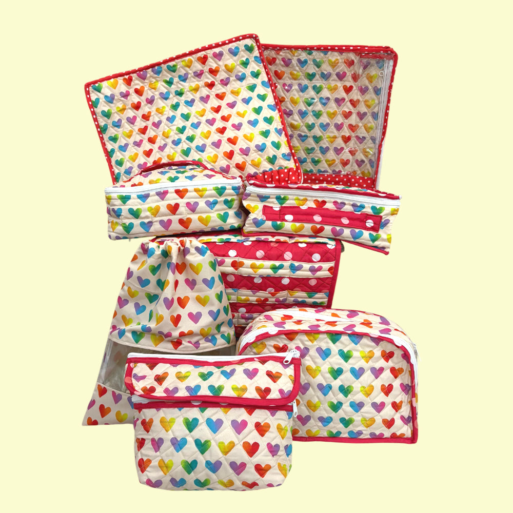 Heart Design Bag Set