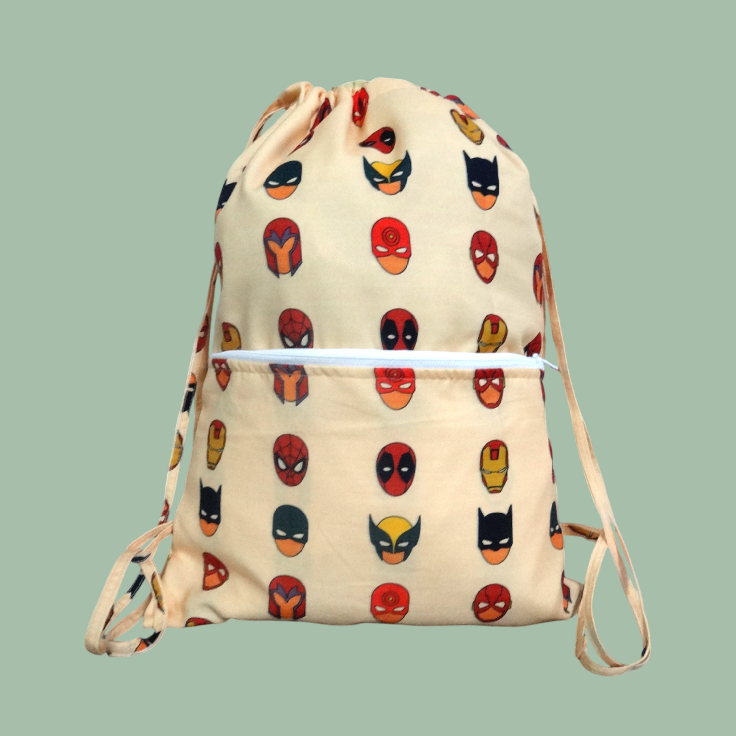 Marvel Heroes - Swimming Bag With Waterproof Lining