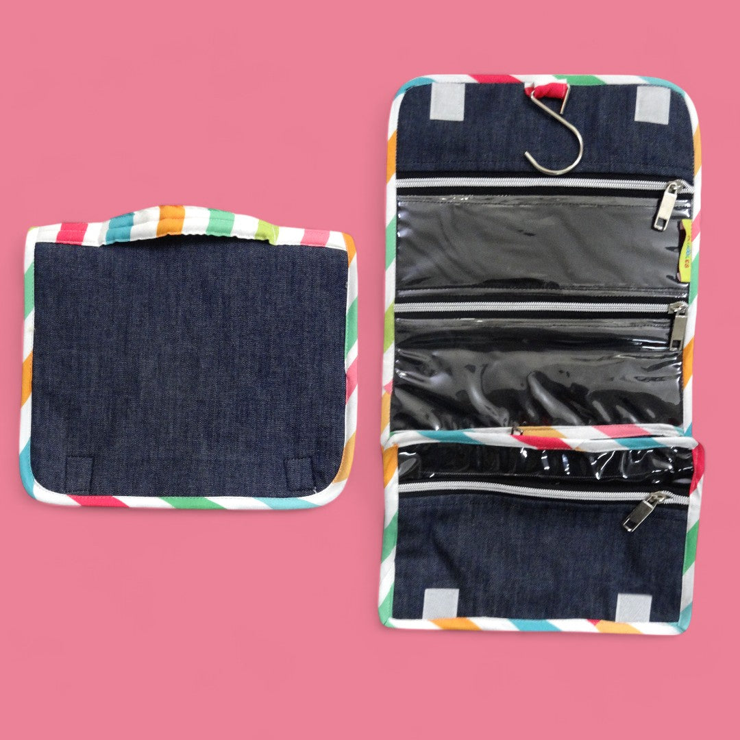 Abstract Vibes - Hanging Toiletry Kit