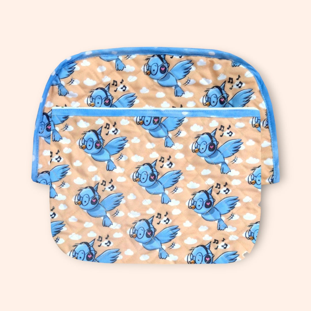 Blue Bird - Multipurpose Pouch Set of 2