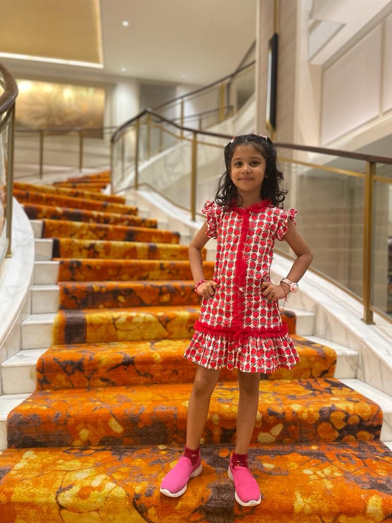 Strawberry Overflow - Frock