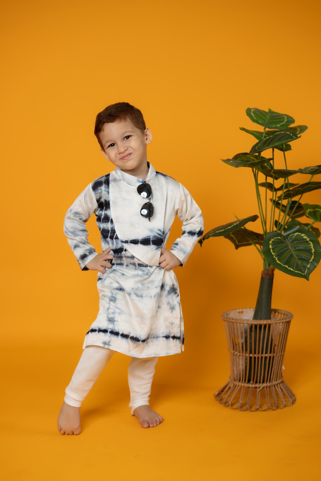 Cute White Color - Kurta (only)