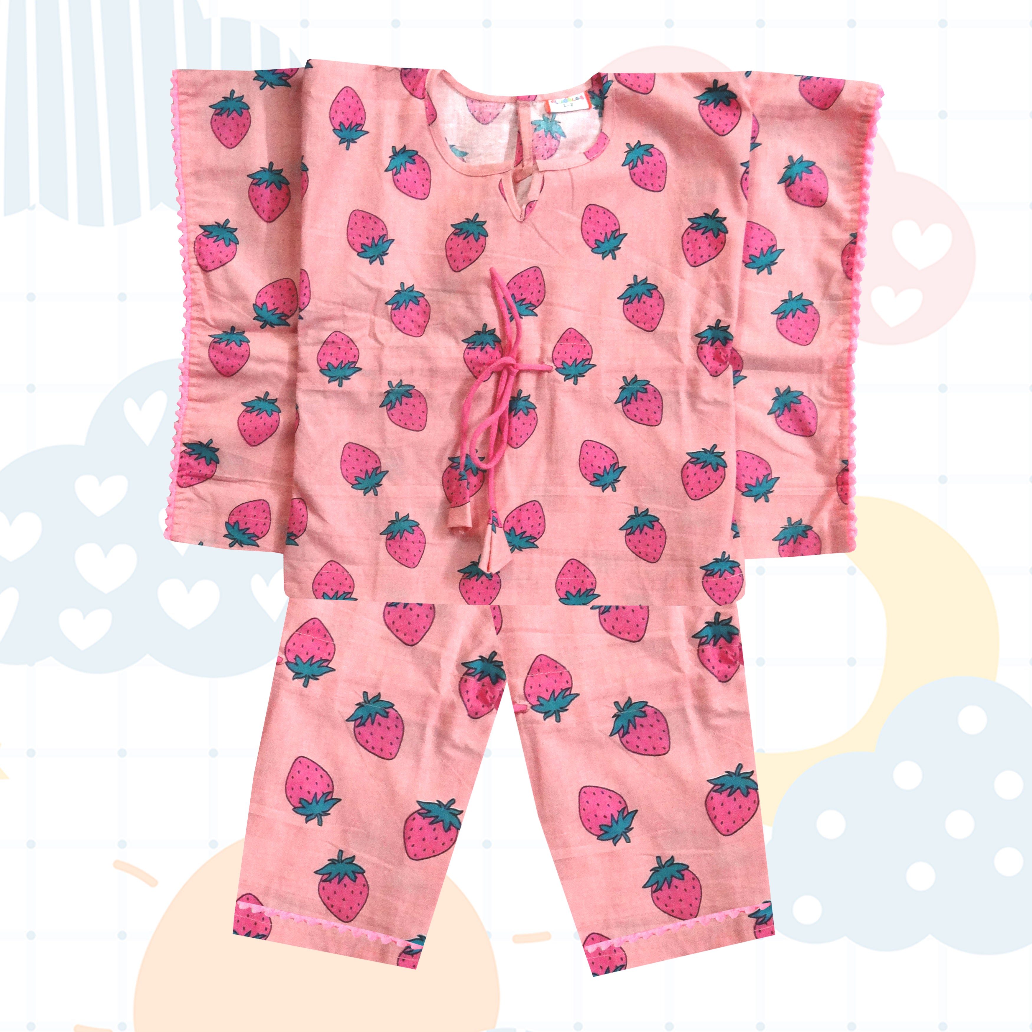 Cute Cherry Nightsuit