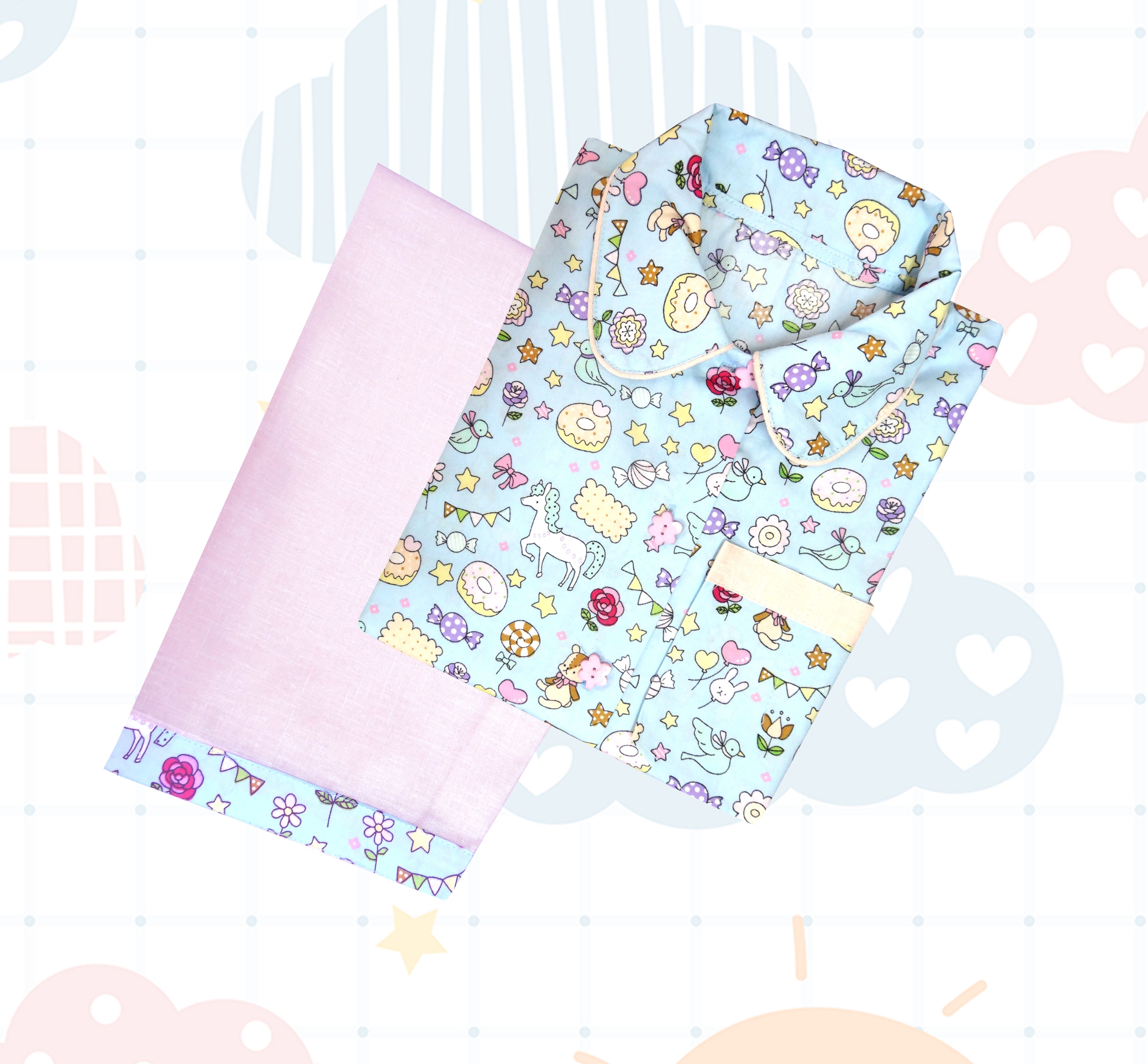 Multi Design nightsuit