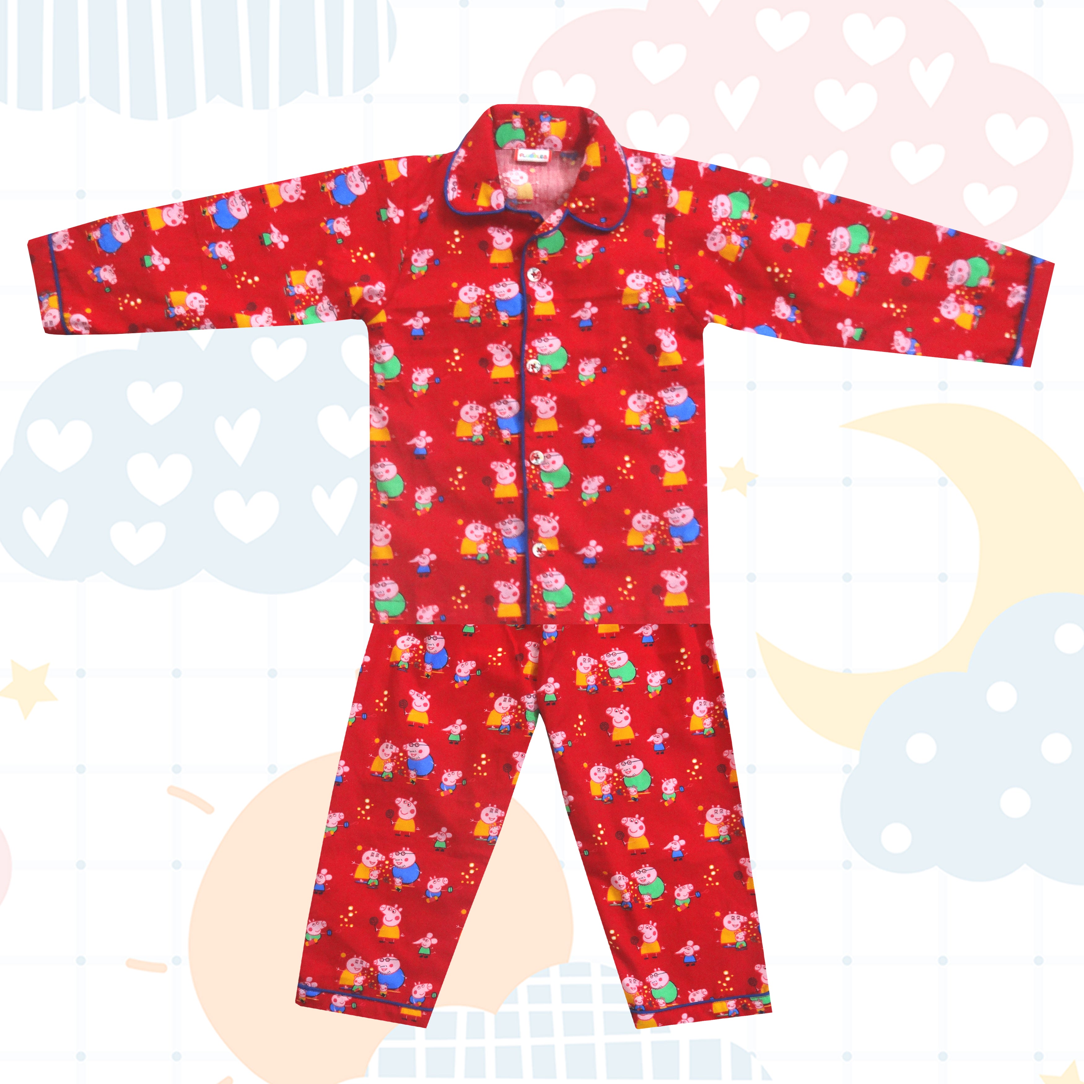 Peppa Pig Red Nightsuit