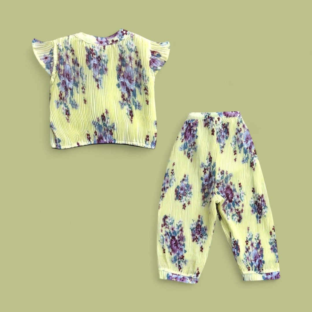 Floral Moss - Top & Pant