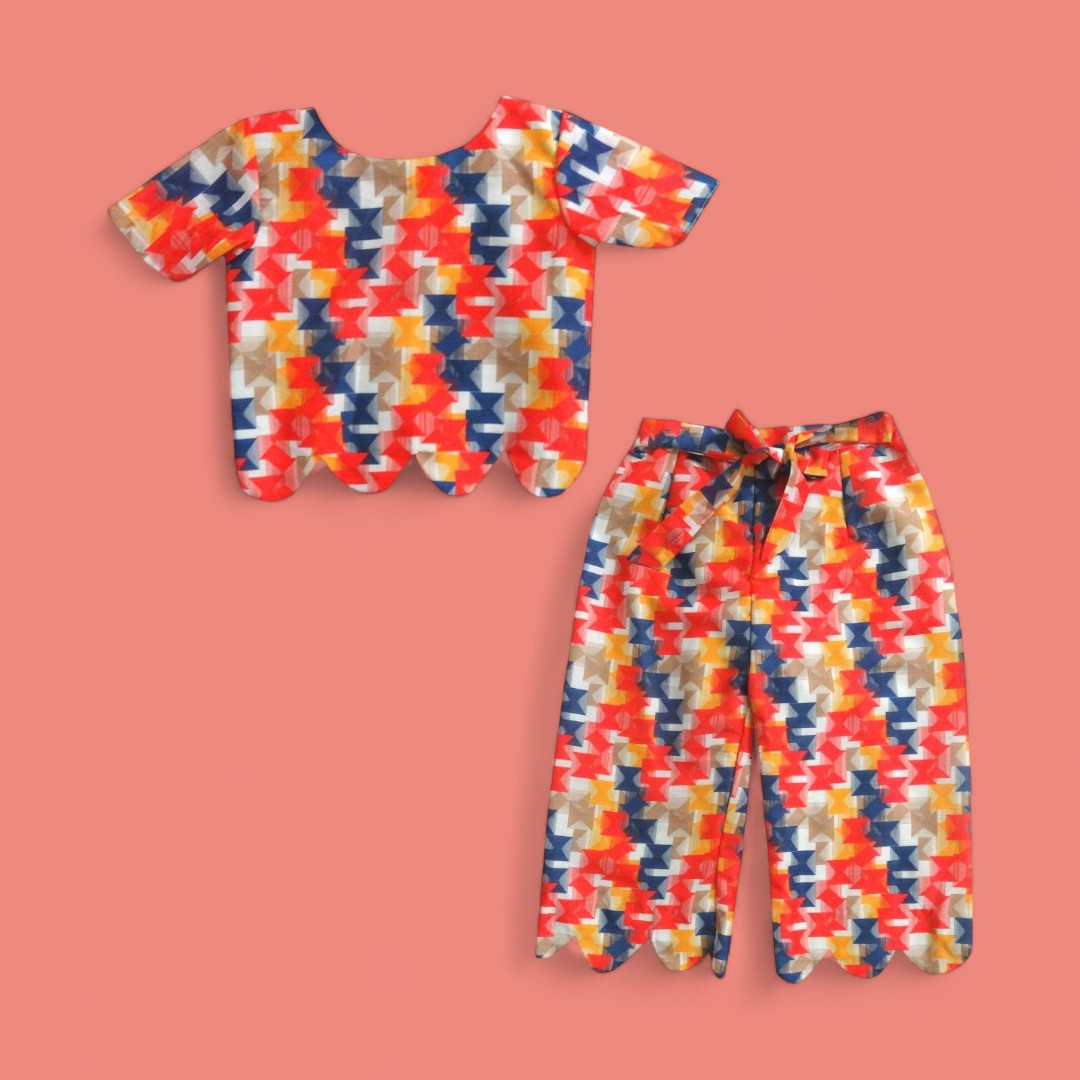 Triangle Maze - Top & Pant