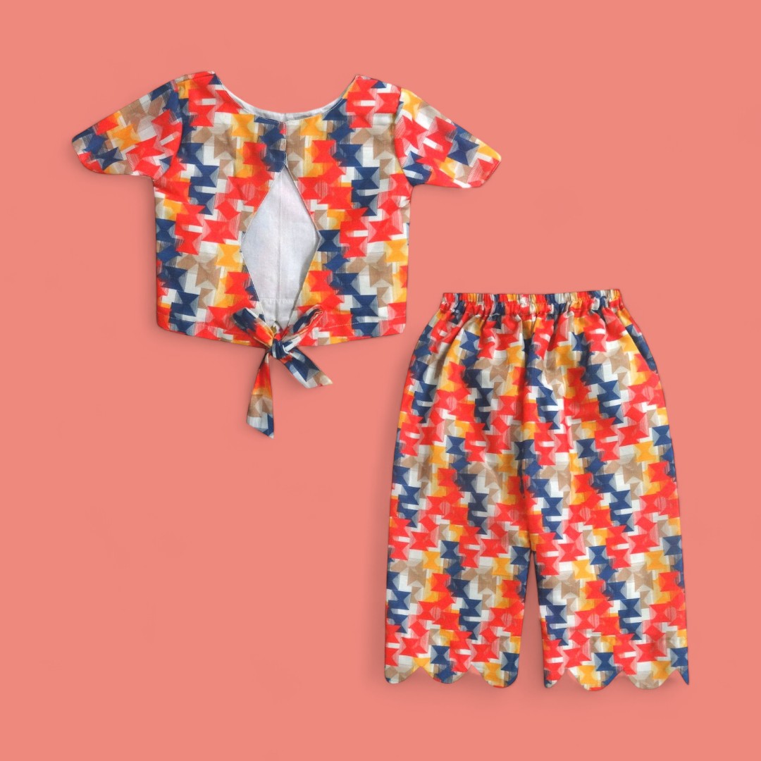 Triangle Maze - Top & Pant