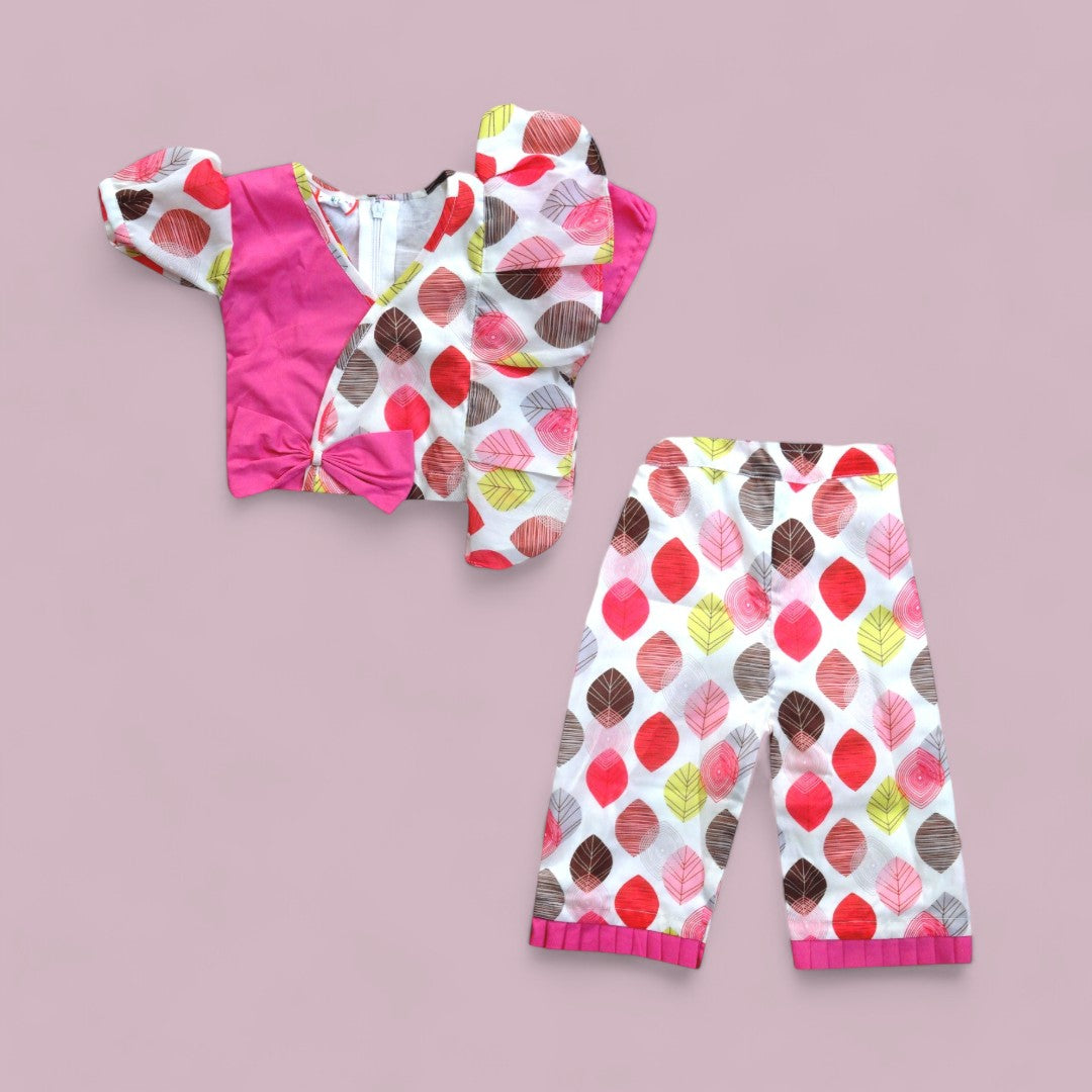 Flat Colored Leaf - Top & Pant