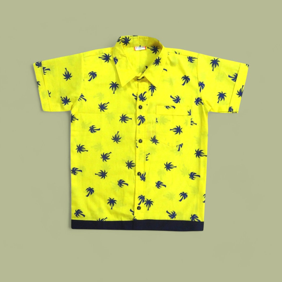 Palm Tree - Cotton Shirt