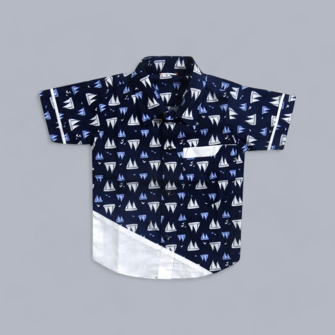 Yacht Sail - Cotton Shirt