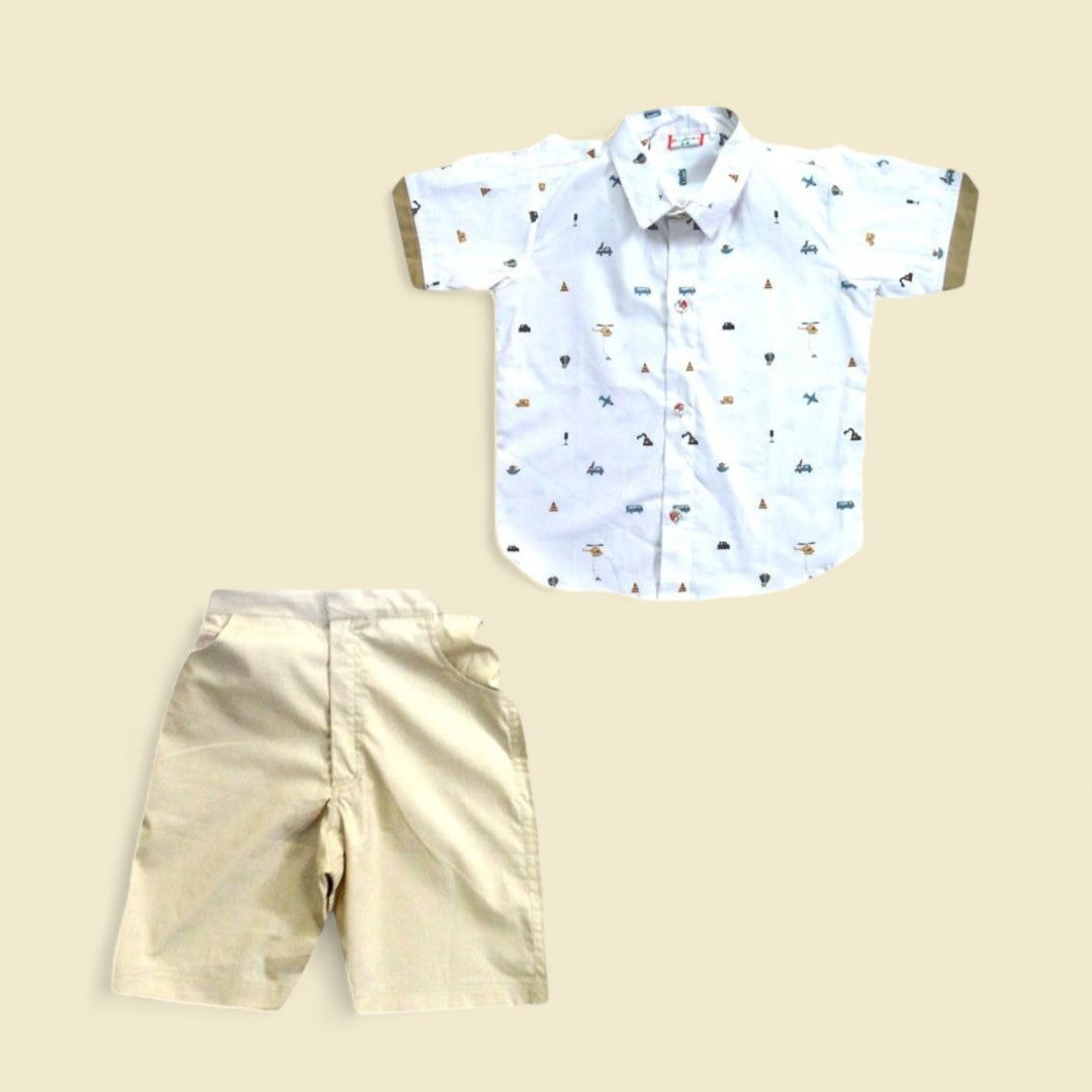 Transportation Mode - Cotton Shirt and Pant