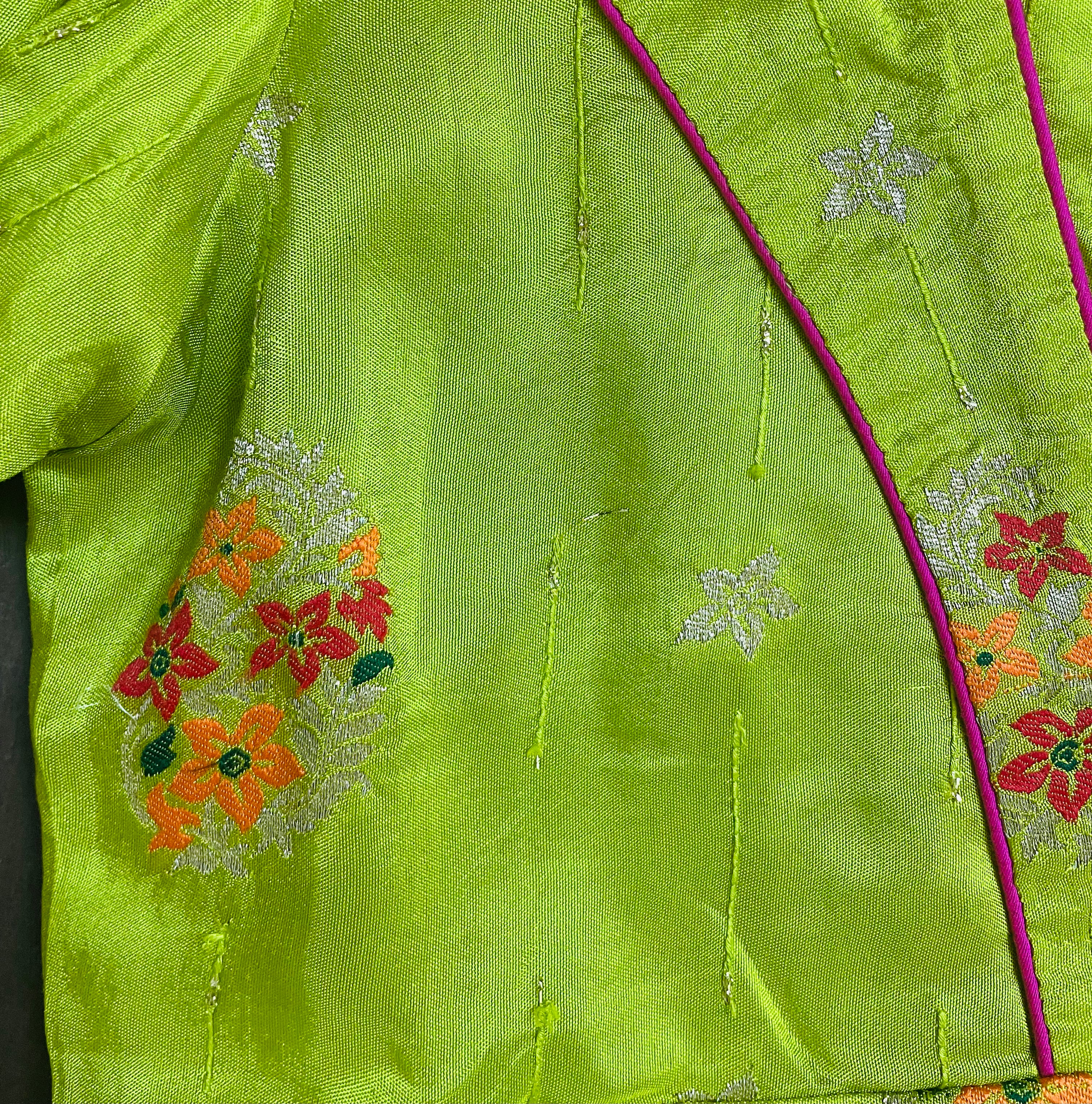Graceful silk crepe Lehenga set