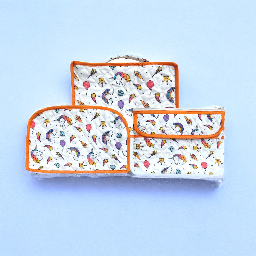 Magical Unicorn - Multipurpose Pouch Set of 3