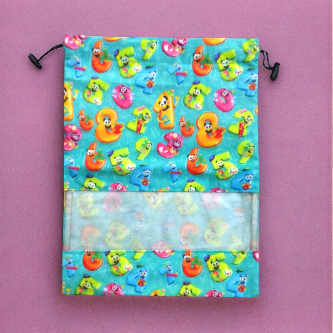 Number Sea - Wet Shoe Pouch