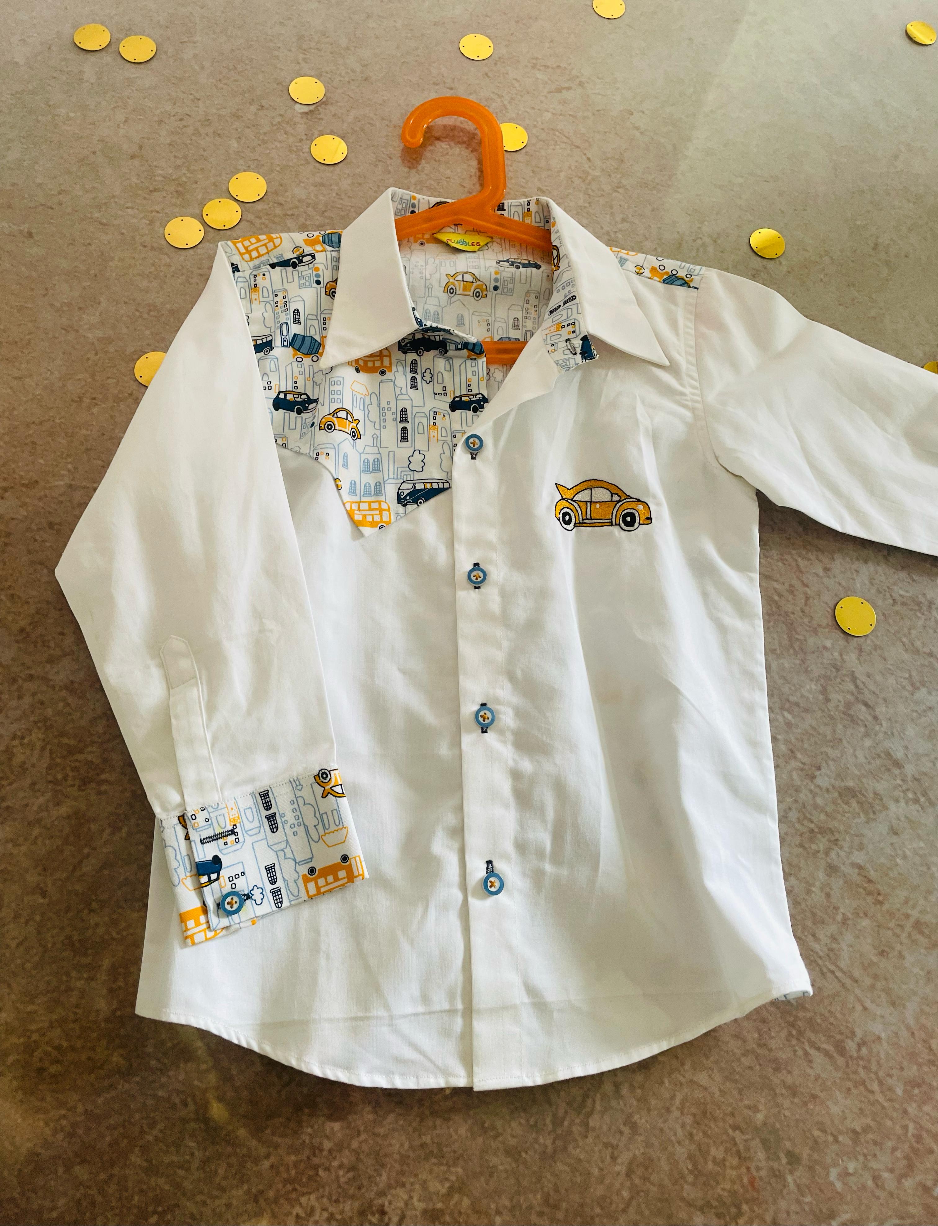 Racing Car - Cotton Shirt