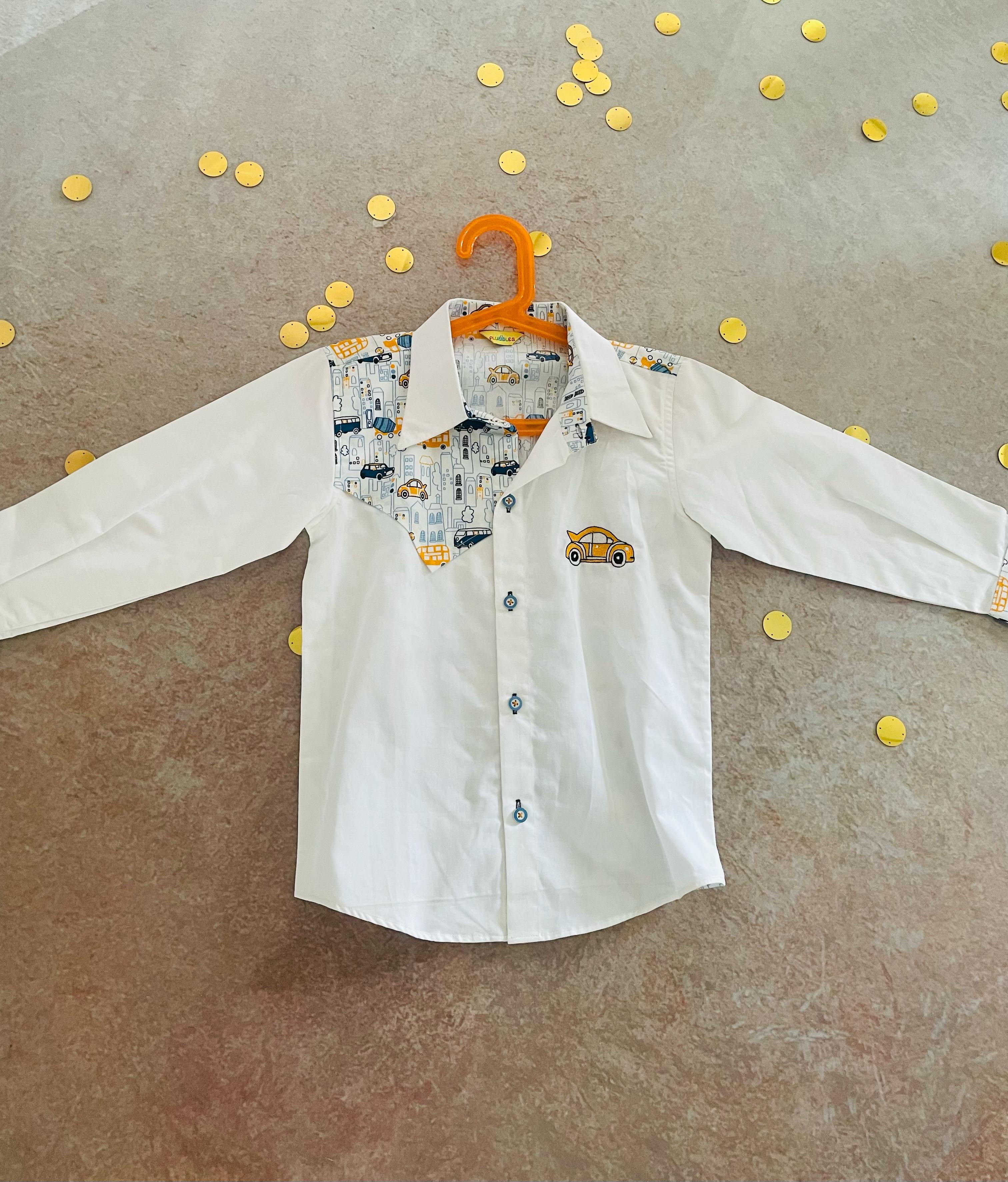 Racing Car - Cotton Shirt