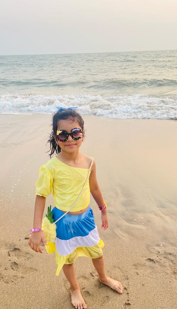 Sea Shore Fun - Top & Skirt